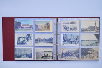 Een album met Chinese postkaarten, 19/20e eeuw